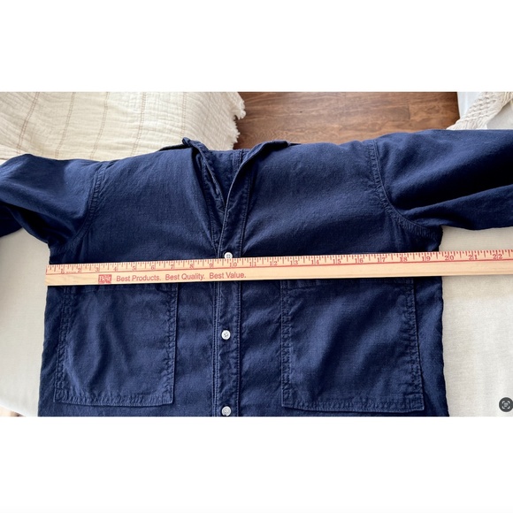 FRANK & EILEEN Northern Ireland Playsuit in Navy - M - Picture 11 of 16